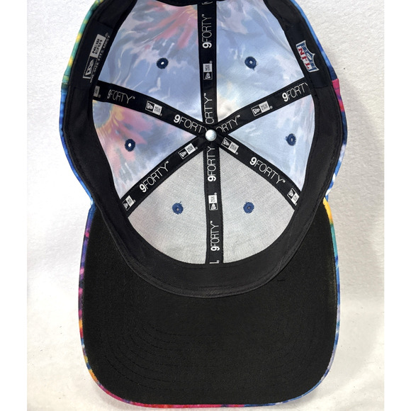 Kansas City Chiefs Womens New Era NFL 9Forty Hat Cap Tie-Dye Adj Back One Size main image 4